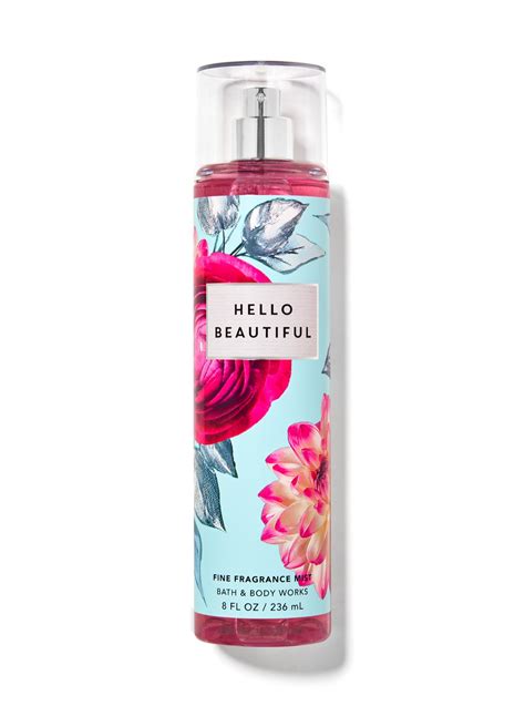 hello beautiful fine fragrance mist